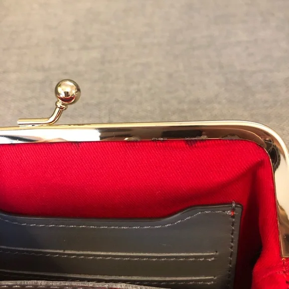 Dooney & Bourke Gray Clutch change purse wallet - Picture 10 of 16